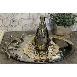 Michael Aram Platter Olive Branch Decoration Footed Oval Tray (only) 13x10